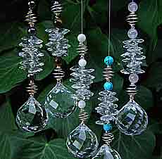 Hanging Crystal Cluster